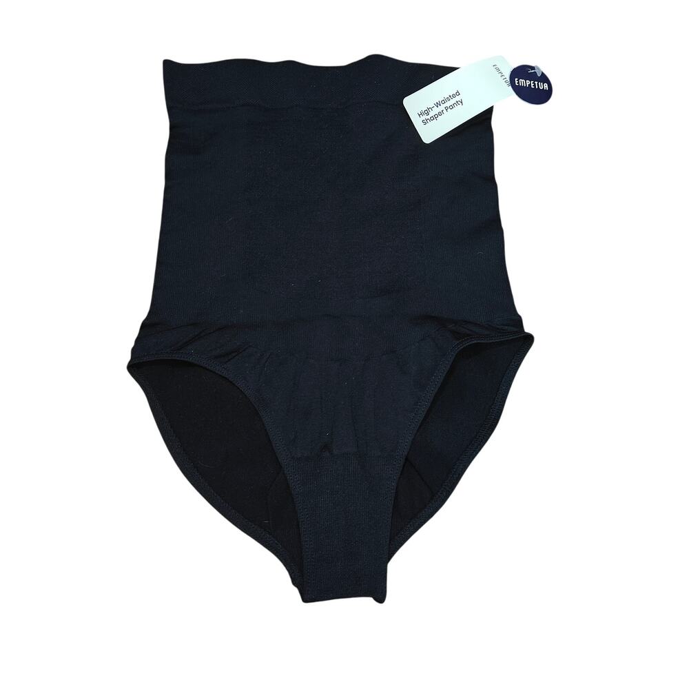 Empetua High-Waisted Shaper Panty Black Womens Small